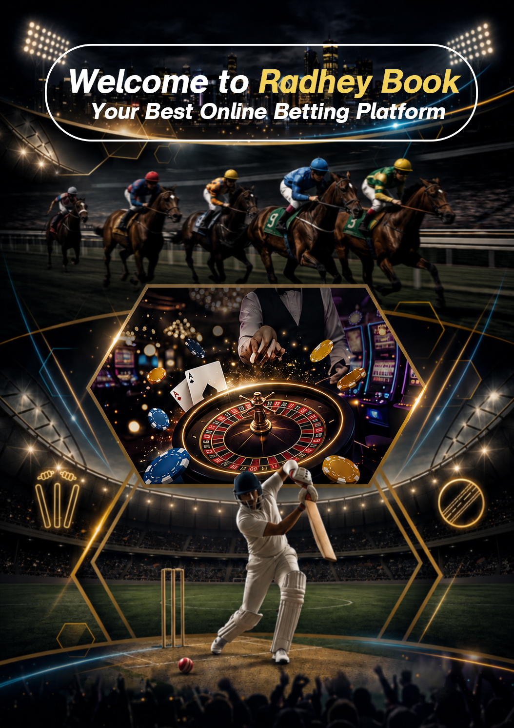Welcome to Radhey Book - Your Best Online Betting Platform