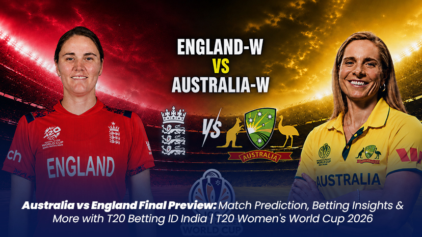 England vs Australia Women’s T20 World Cup 2026 Final Preview & Best Online Cricket ID