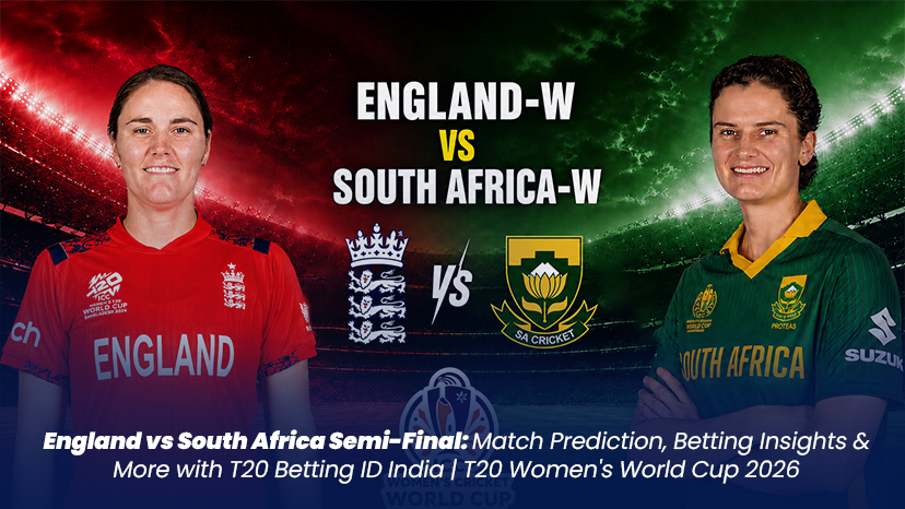 England vs South Africa Women’s T20 World Cup 2026 Semi-Final Preview & T20 Betting ID