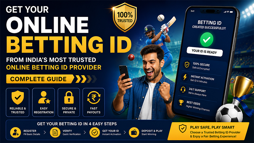 Get Your Online Betting ID from India's Most Trusted Online Betting ID Provider – Complete Guide