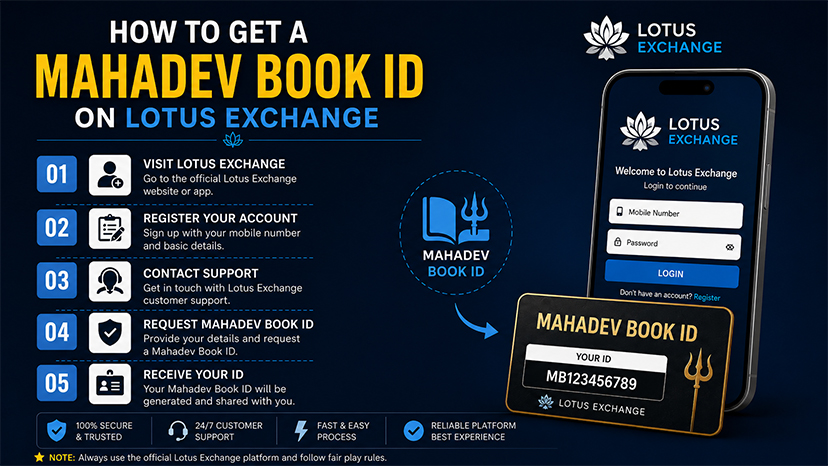 How to Get a Mahadev Book ID on Lotus Exchange