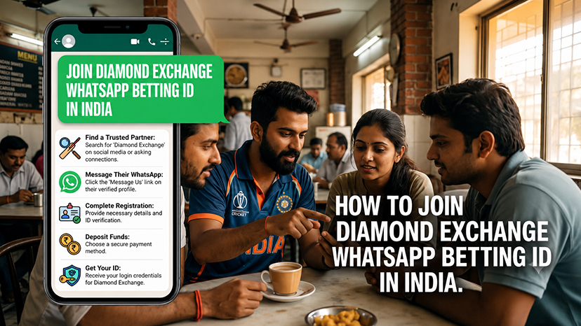 How to Join Diamond Exchange WhatsApp Betting ID in India