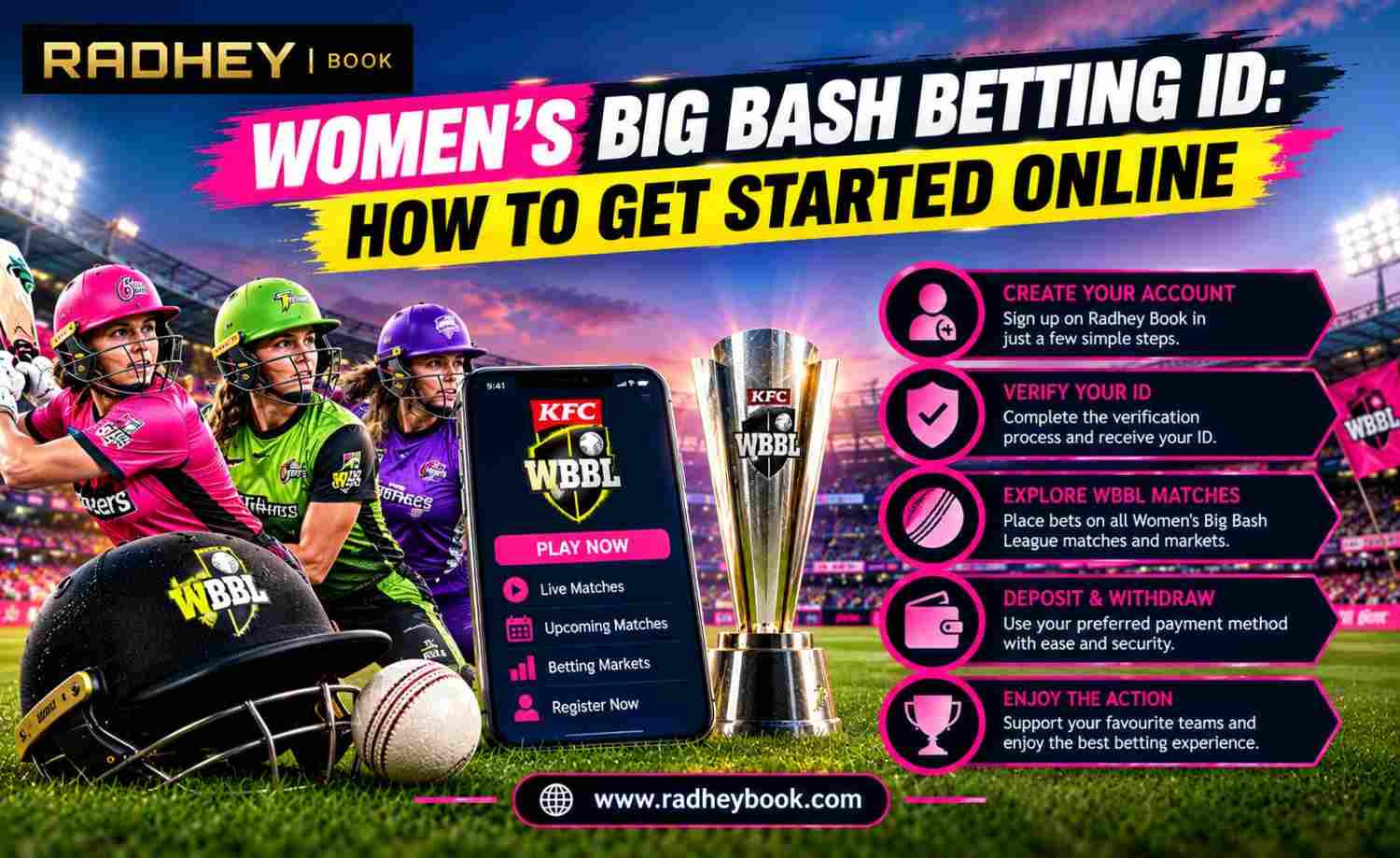 Women's Big Bash Betting ID: How to Get Started Online